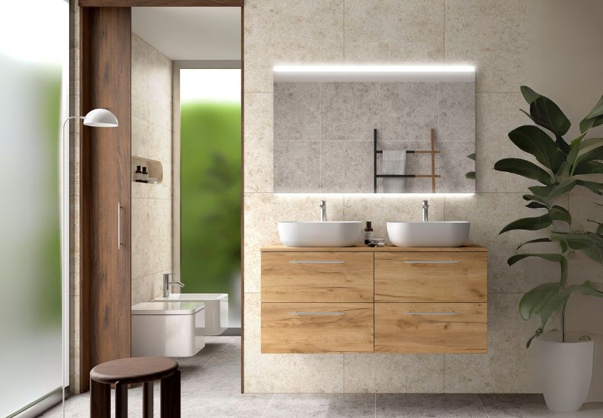 Mueble de baño con encimera Silane Salgar principal 1