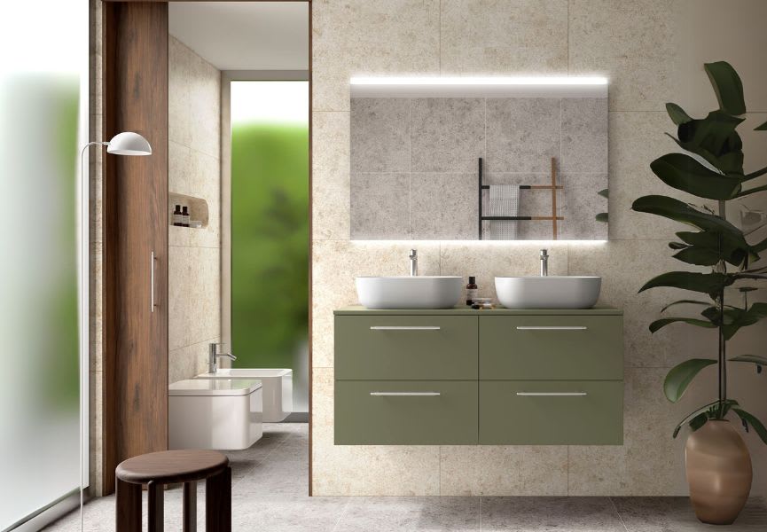 Mueble de baño con encimera Silane Salgar principal 0