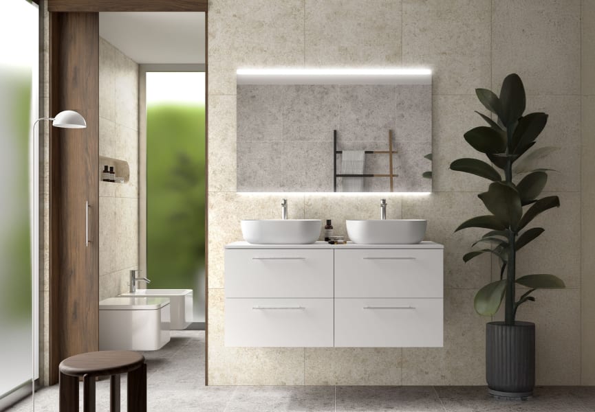Mueble de baño con encimera Silane Salgar principal 3
