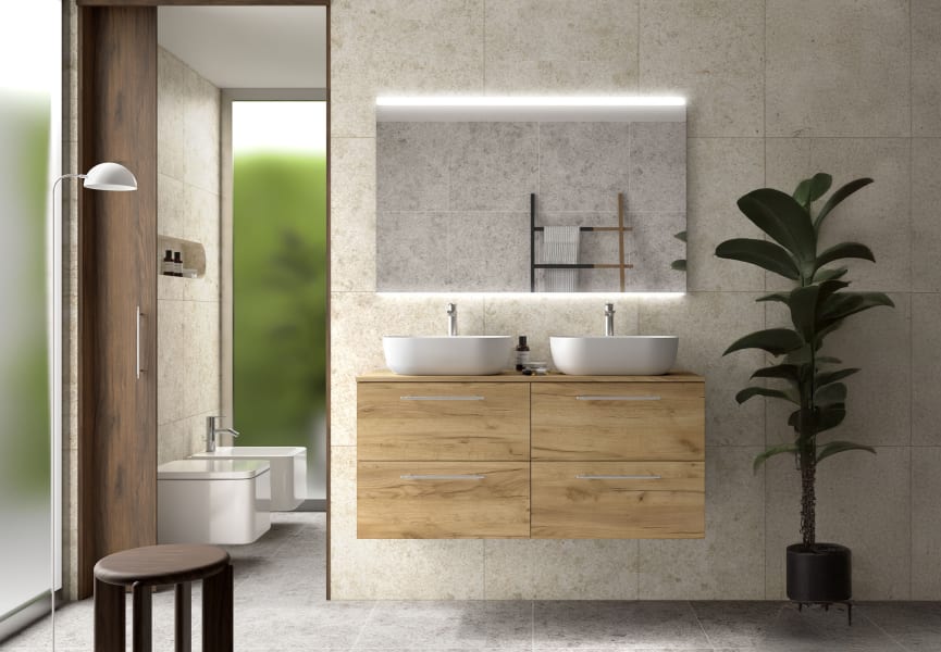Mueble de baño con encimera Silane Salgar principal 1