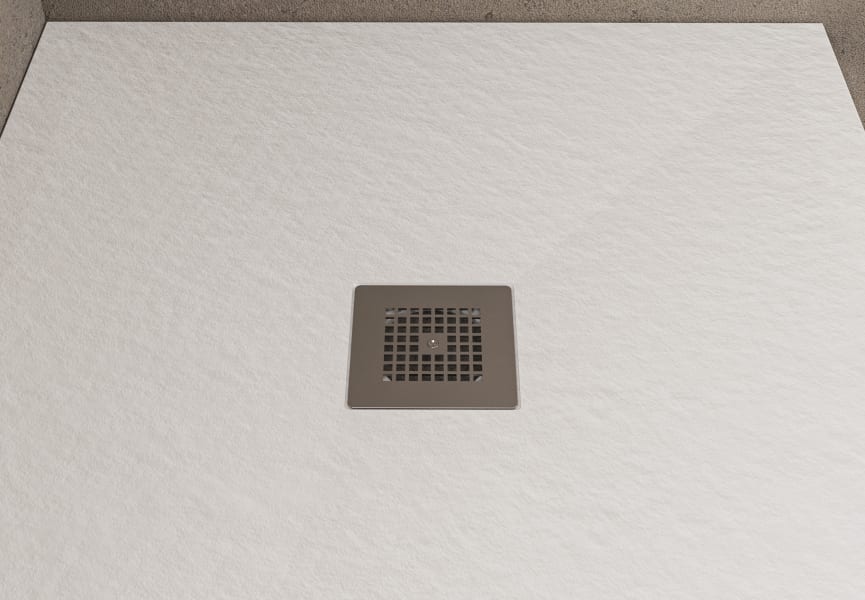 Plato de ducha de resina Zenit de Bruntec detalle 12