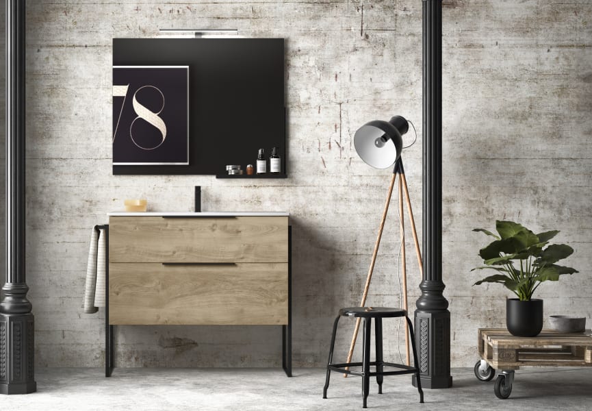 Mueble de baño Galsaky industrial Coycama ambiente 10