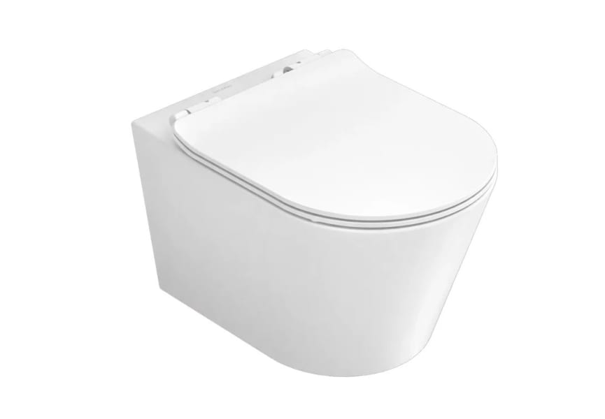 Pack inodoro + cisterna empotrada + pulsador Bolonia Fossil Natura detalle 1