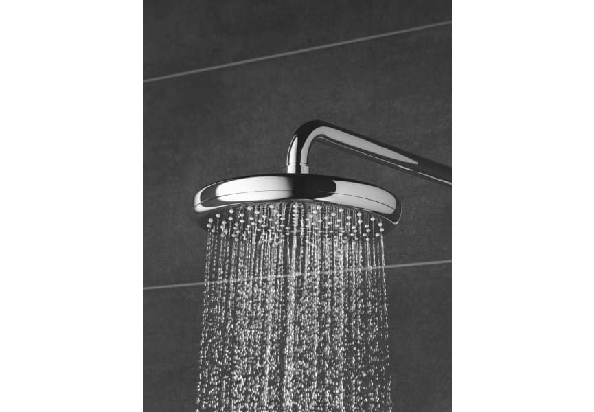 Conjunto de ducha empotrado monomando GROHE Get gris / plata