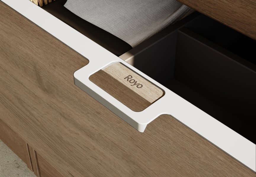 Conjunto mueble de baño Logika Royo detalle 5