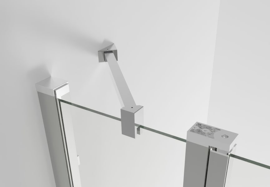 Mampara de bañera Estoril Bruntec detalle 3