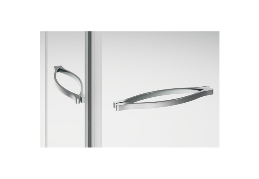 Mampara de ducha angular plegable Lena marca Hidroglass