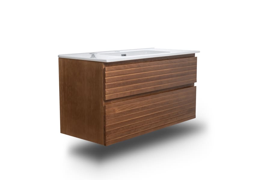 Conjunto de mueble de baño de Palilleria Horizontal Alpes 1 Bruntec detalle 2