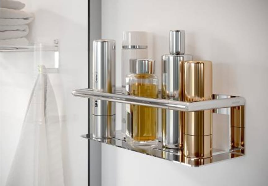 Jabonera de baño Micra Cosmic detalle 2