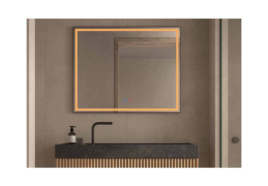 Espejo de baño con luz LED Rua Bruntec principal 0