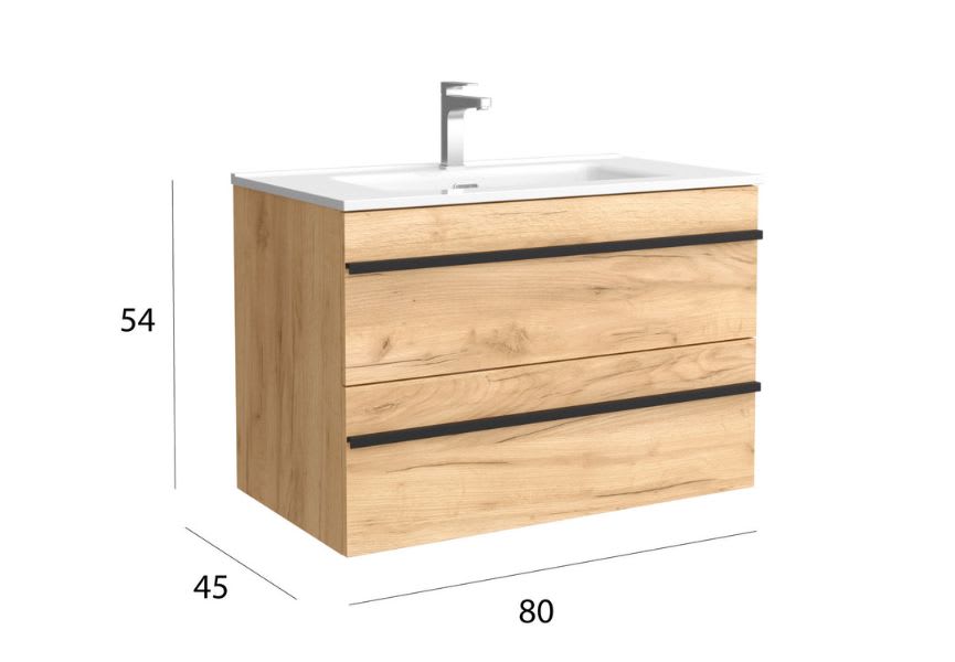 Conjunto mueble de baño Born Salgar detalle 7