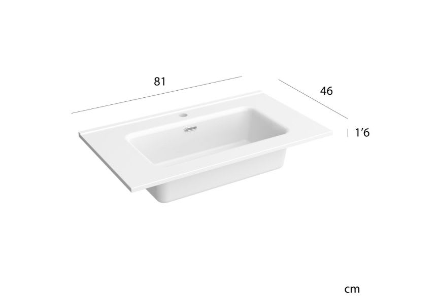 Conjunto mueble de baño Born Salgar detalle 2