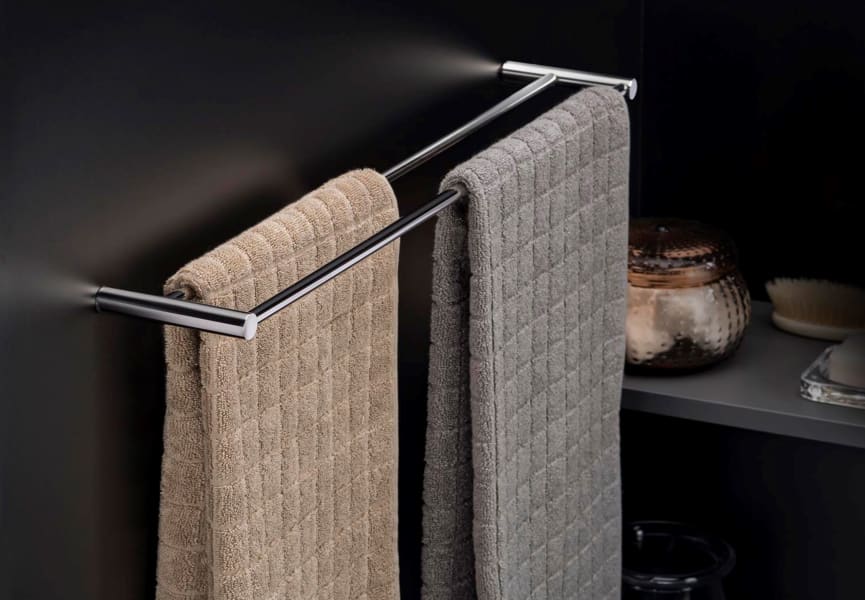 Toallero doble de baño Logic Cosmic ambiente 4