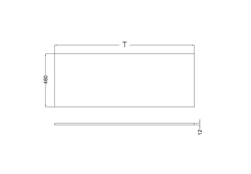 Encimera para mueble Mara Masai Coycama croquis 20