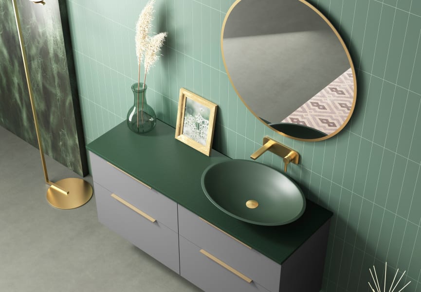 Encimera para mueble Mara Masai Coycama detalle 17