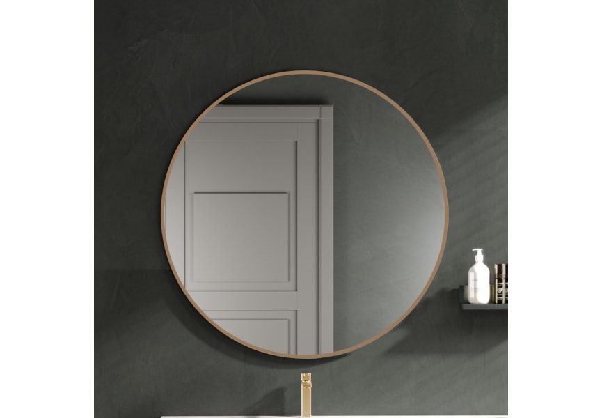 Espejo de baño Redondo Gold Coycama principal 0