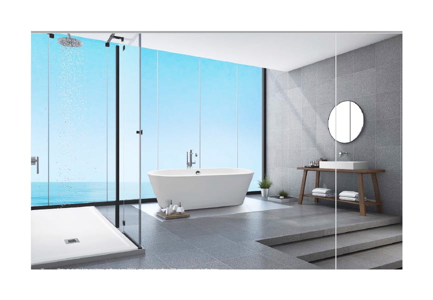Plato de ducha resina marco personalizable textura pizarra Marco Nature Oh  my shower