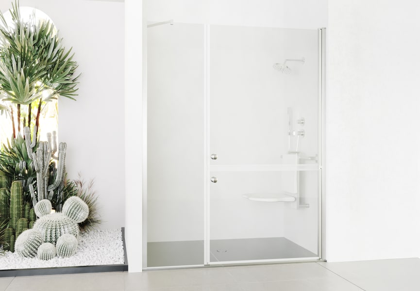 Mampara de ducha Medellín PMR Bruntec ambiente 8