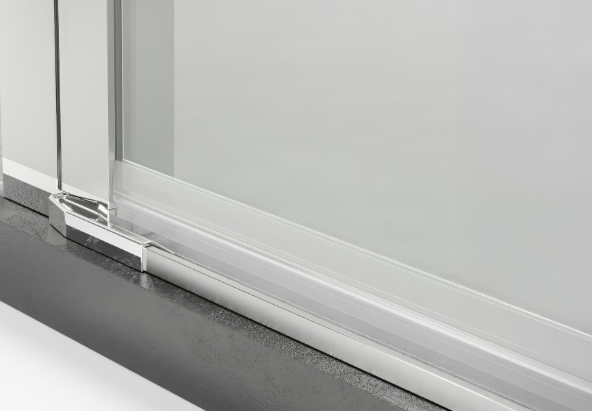 Mampara de bañera Faro Bruntec detalle 3