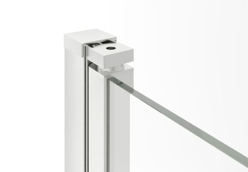 Mampara de bañera Faro Bruntec detalle 2