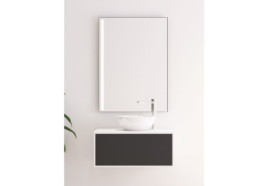 Espejo de baño con luz LED Goso Bruntec principal 1