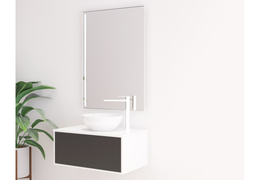 Espejo de baño con luz LED Goso Bruntec principal 0