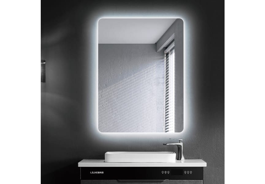 Espejo de baño con luz LED Dinamarca Ledimex principal 2