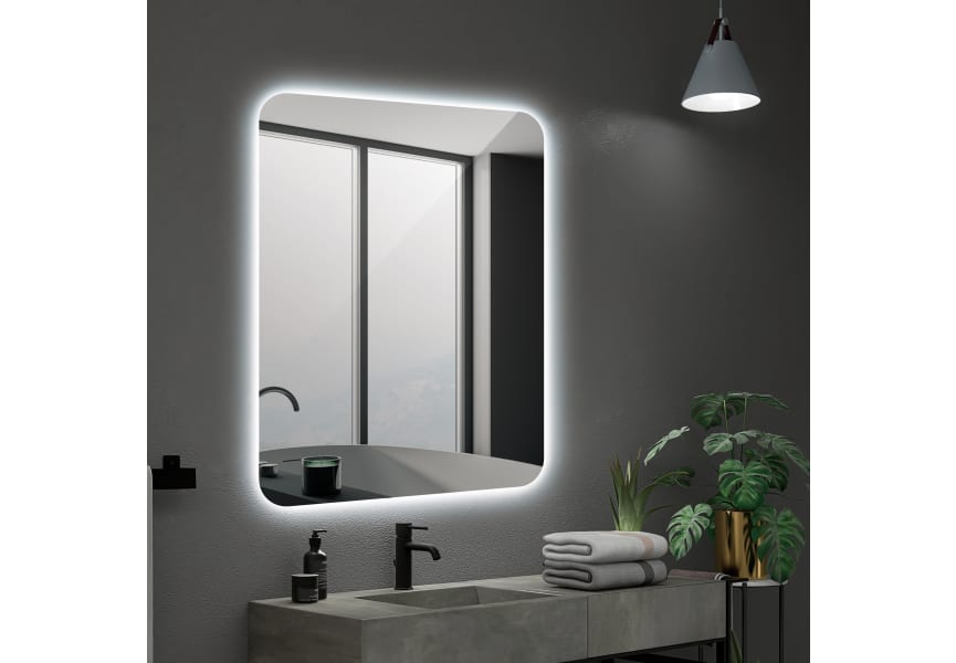 Espejo de baño con luz LED Dinamarca Ledimex principal 3
