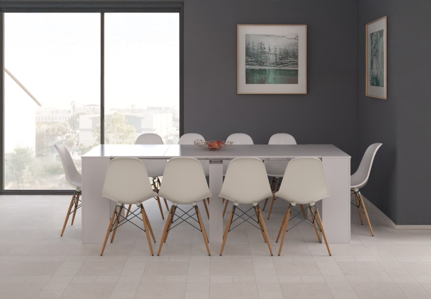 Mesa multifunción extensible Bruntec detalle 9