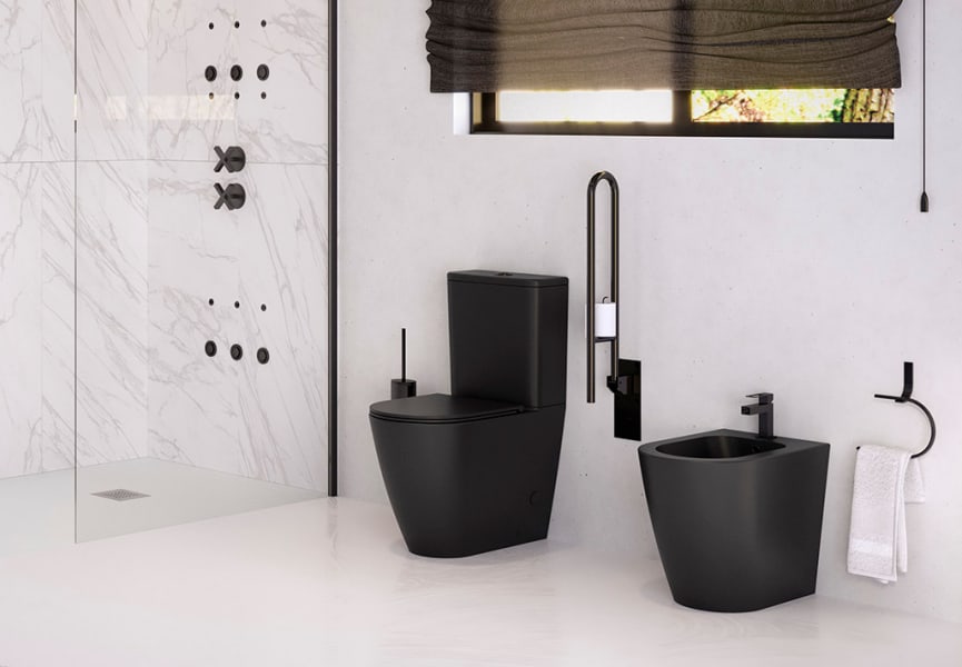 Inodoro compacto Nápoles Fossil Natura ambiente 1