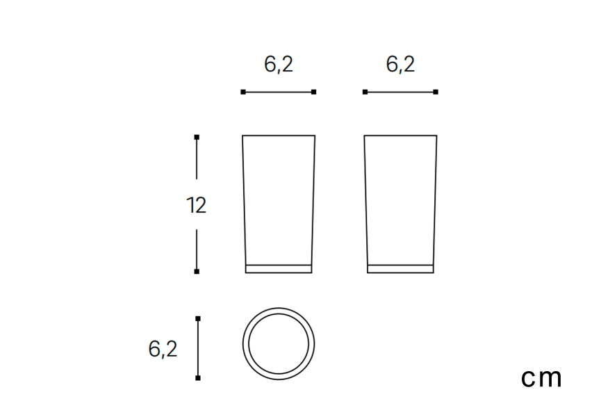 Portacepillo de baño Next de Cosmic croquis 4