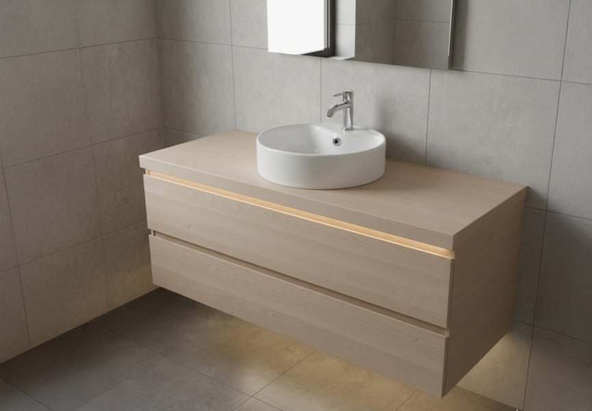 Lavabo sobre encimera Maro Bruntec ambiente 2