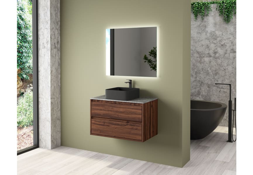Mueble de baño con encimera de piedra Boston Bruntec principal 3