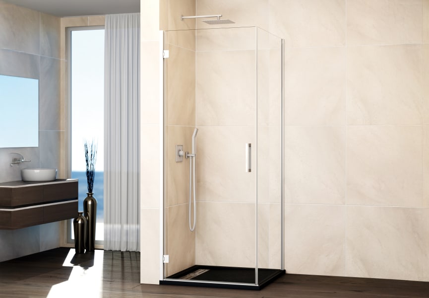 Mampara de ducha Glass (Combi A + lateral fijo) GME principal 1