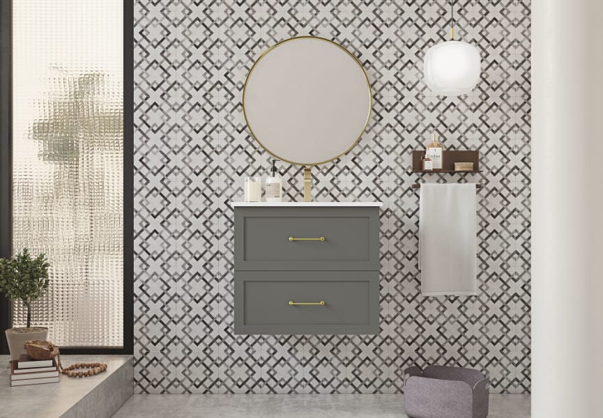 Conjunto de mueble de baño Dorme Bruntec principal 2