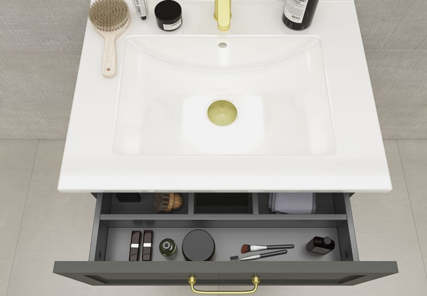 Conjunto de mueble de baño Dorme Bruntec detalle 3