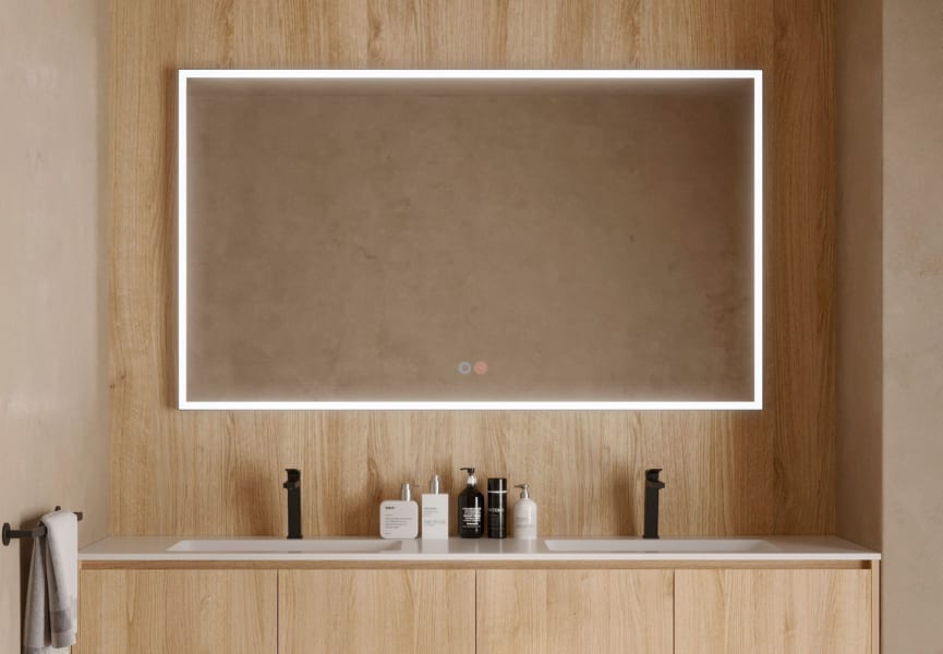 Espejo de baño con luz LED Suiza Ledimex principal 0