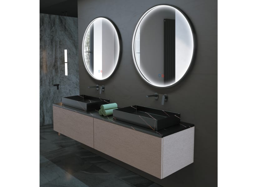 Espejo de baño con luz LED Nepal Ledimex ambiente 2
