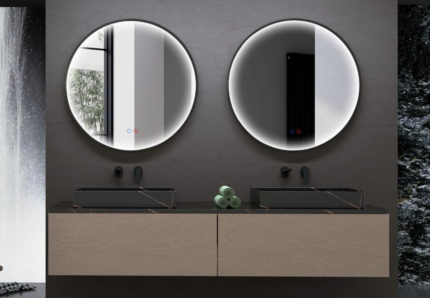 Espejo de baño con luz LED Nepal Ledimex principal 1