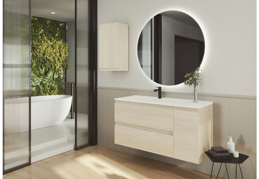Mueble de baño color madera Vilma Bruntec principal 2