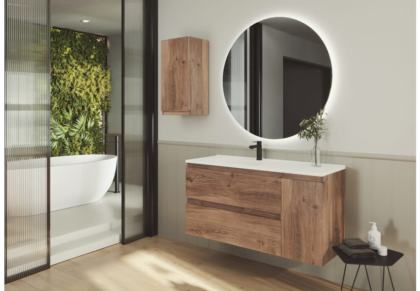 Mueble de baño color madera Vilma Bruntec principal 1