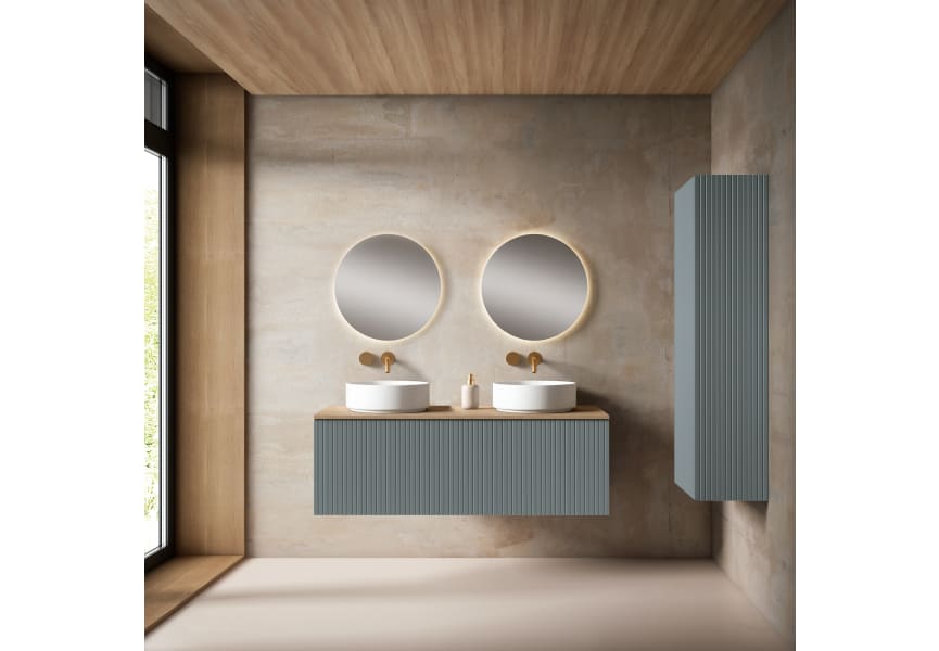 Mueble de baño con encimera MDF Hidrófuga Bari Visobath principal 1