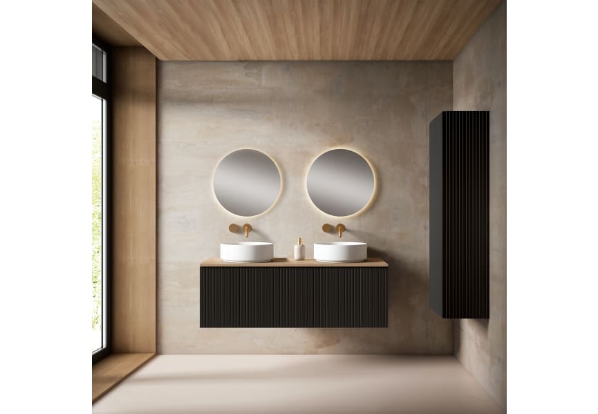 Mueble de baño con encimera MDF Hidrófuga Bari Visobath principal 2