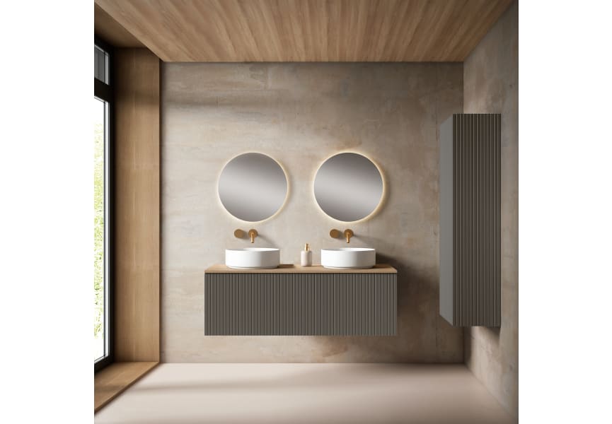 Mueble de baño con encimera MDF Hidrófuga Bari Visobath principal 4