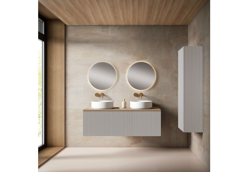 Mueble de baño con encimera MDF Hidrófuga Bari Visobath principal 6