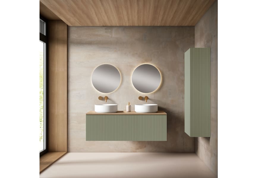 Mueble de baño con encimera MDF Hidrófuga Bari Visobath principal 7