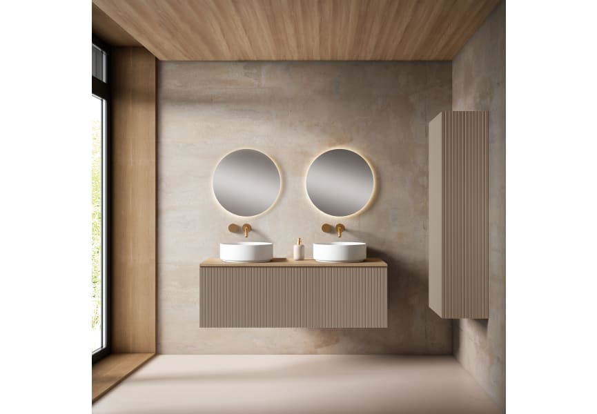 Mueble de baño con encimera MDF Hidrófuga Bari Visobath principal 0