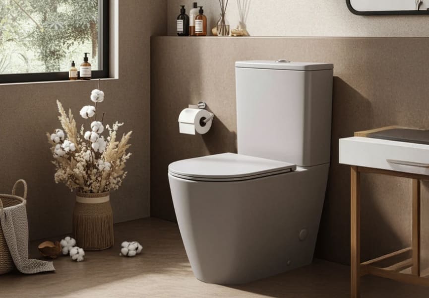 Inodoro compacto Nápoles Fossil Natura ambiente 1