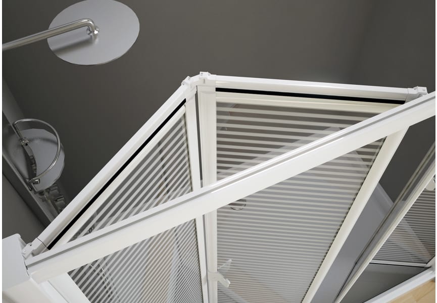 Mampara de ducha Treviso Bruntec detalle 2