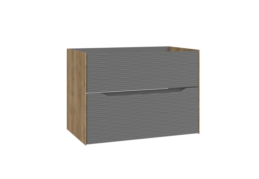 Mueble de baño con encimera de madera Sahara Coycama principal 12
